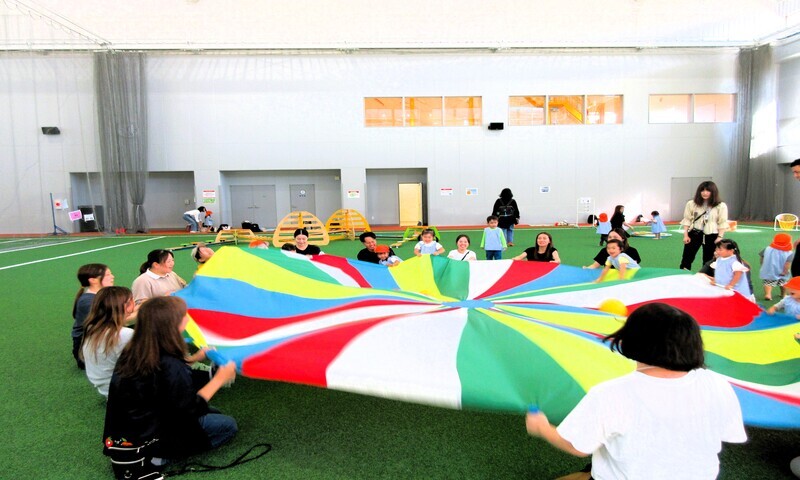 親子遠足(1・2歳児 あめるんパーク)