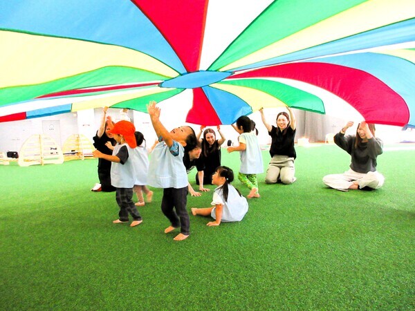 親子遠足(1・2歳児 あめるんパーク)