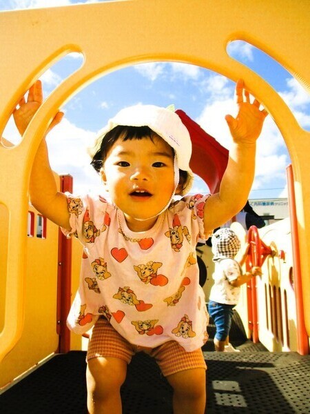 3歳未満児 戸外遊び