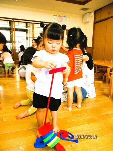 3歳未満児 室内遊び