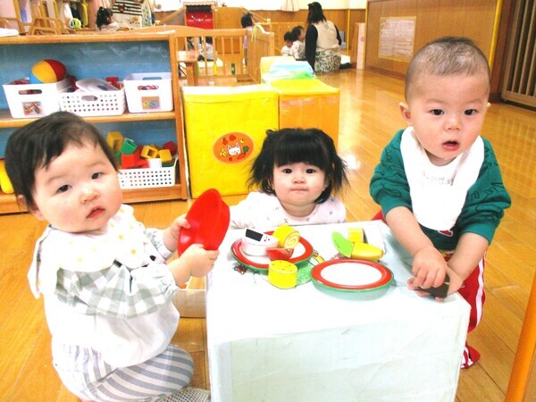3歳未満児 室内あそび