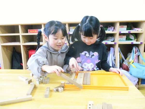 3歳以上児 室内あそび