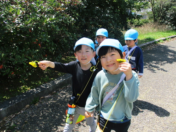 3歳以上児 散歩