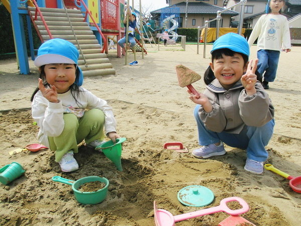 3歳以上児 園庭あそび