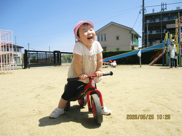 3歳未満児 戸外あそび