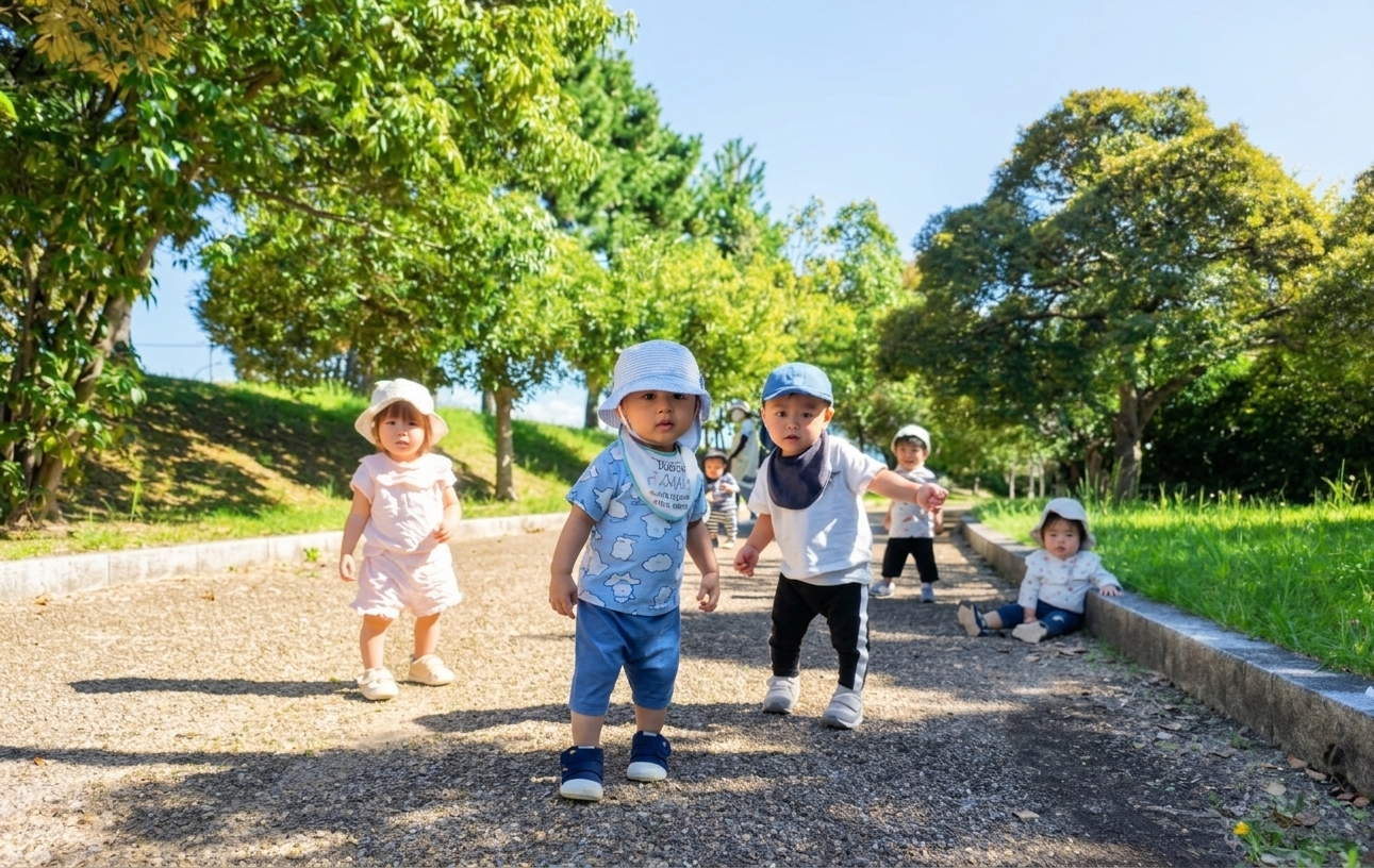 3歳未満児~お散歩~
