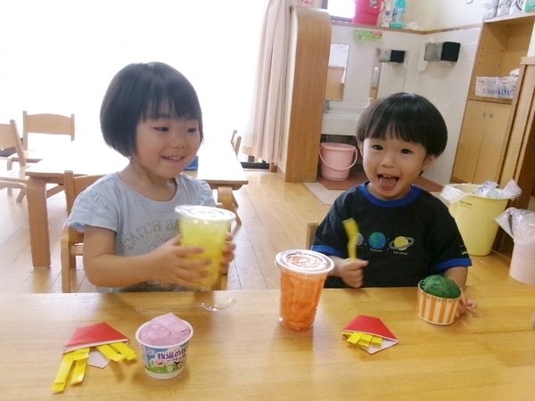 3歳未満児~ごっこあそび~